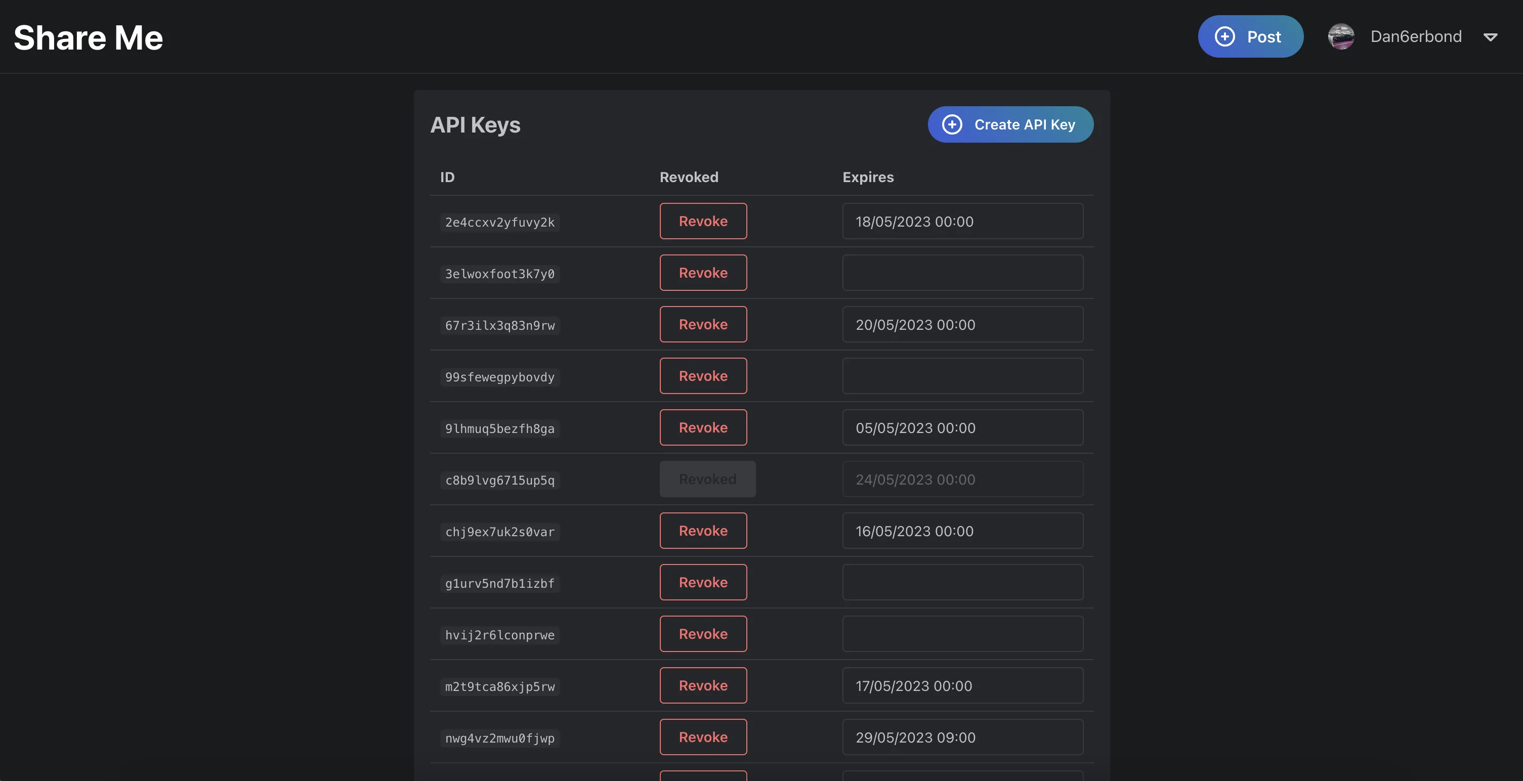 API Key Management